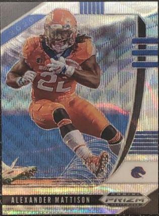Alexander Mattison [Blue Wave Prizm] #4