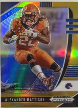 Alexander Mattison [Gold Prizm] #4