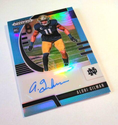 Alohi Gilman [Autograph Carolina Blue Prizm] #190