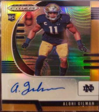 Alohi Gilman [Autograph Gold Prizm] #190