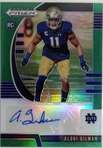 Alohi Gilman [Autograph Green Prizm] #190