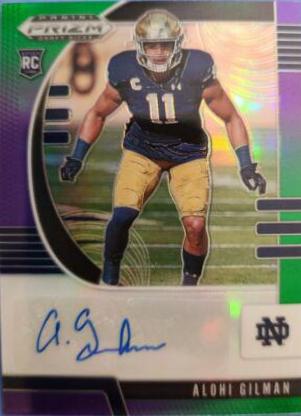 Alohi Gilman [Autograph Purple Green Prizm] #190