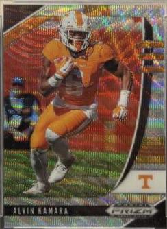 Alvin Kamara [Blue Wave Prizm] #6