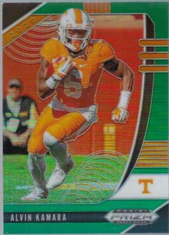 Alvin Kamara [Green Prizm] #6