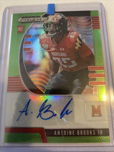 Antoine Brooks Jr. [Autograph Green Prizm] #175