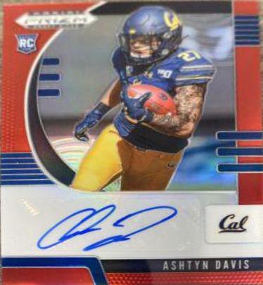Ashtyn Davis [Autograph Red Prizm] #216