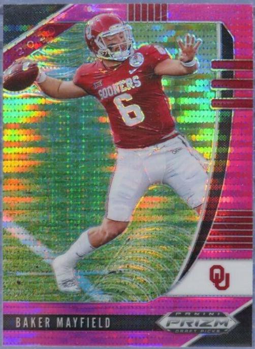 Baker Mayfield [Pink Pulsar Prizm] #9