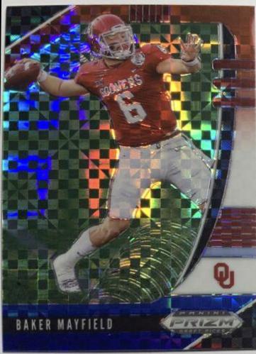 Baker Mayfield [Red, White, Blue Prizm] #9