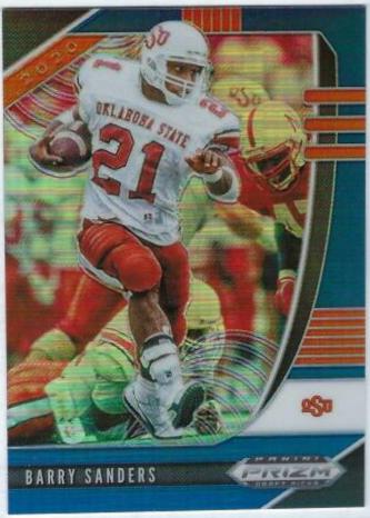 Barry Sanders [Blue Prizm] #11