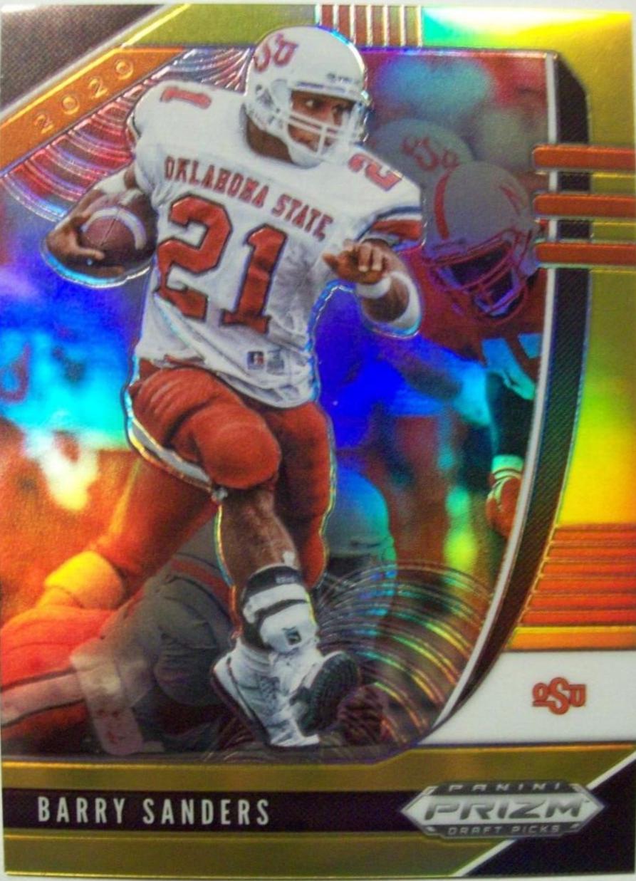 Barry Sanders [Gold Prizm] #11