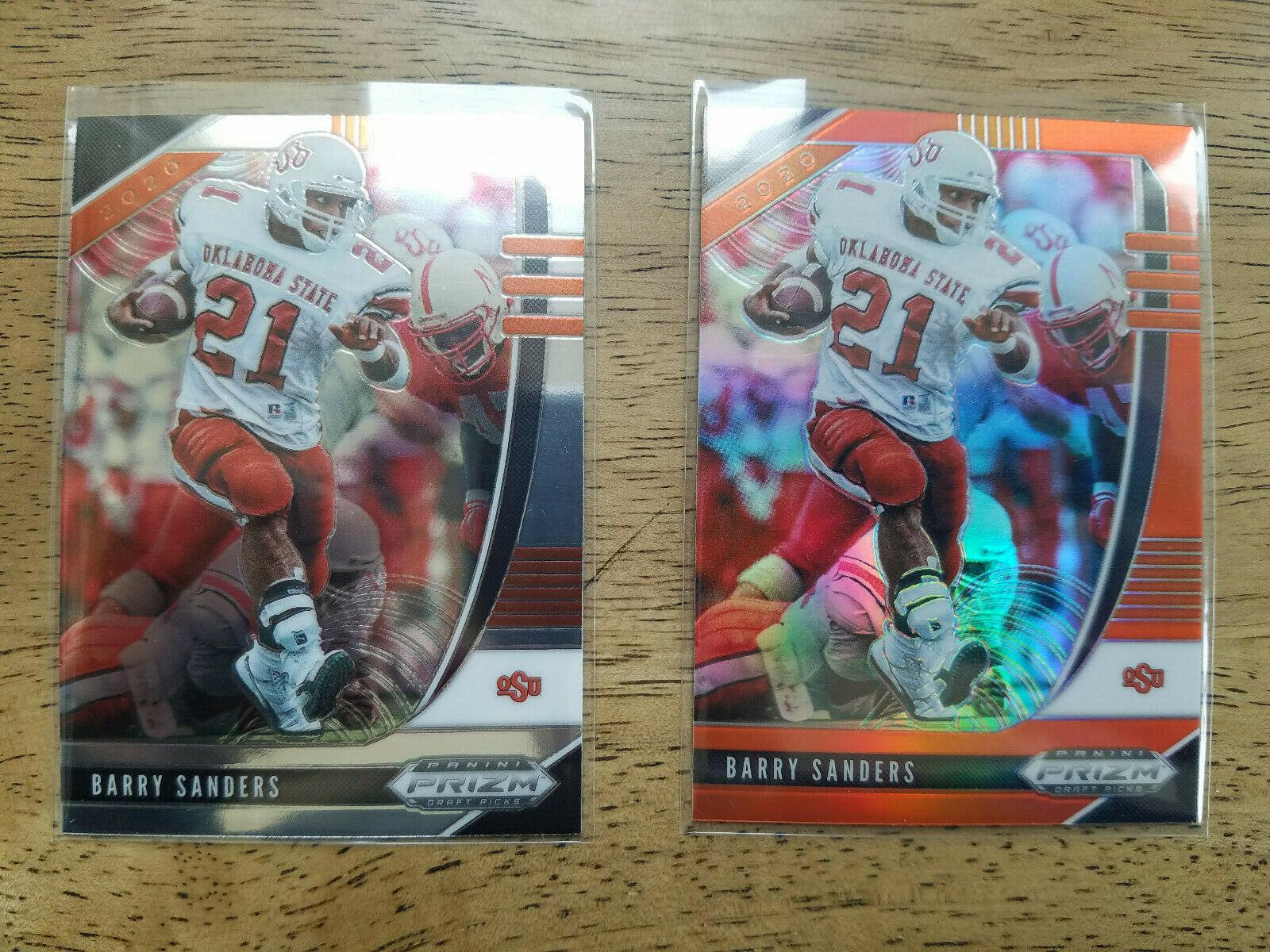 Barry Sanders [Orange Prizm] #11