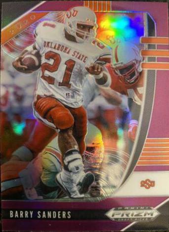 Barry Sanders [Purple Prizm] #11