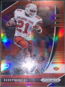 Barry Sanders [Red Prizm] #11