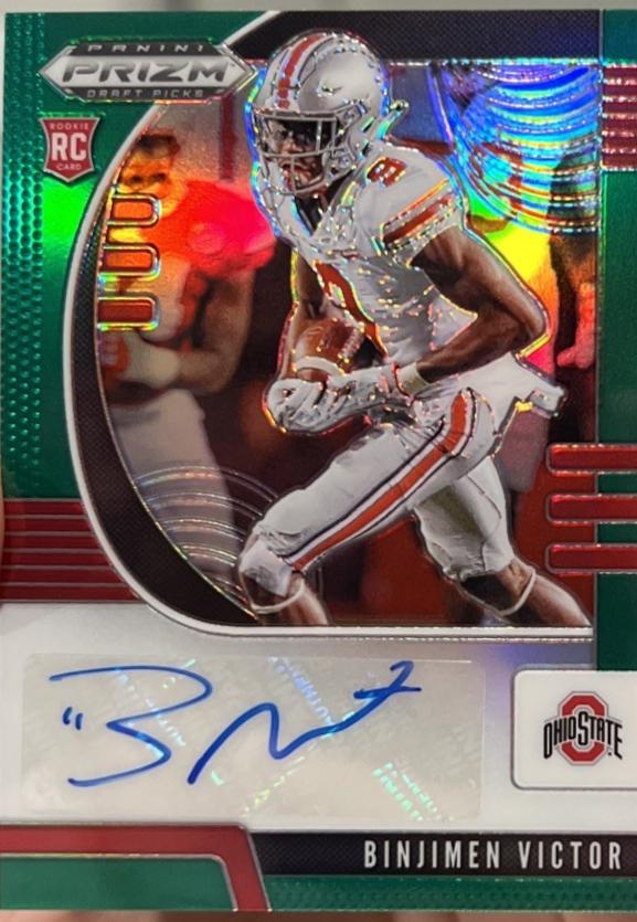 Binjimen Victor [Autograph Green Prizm] #245