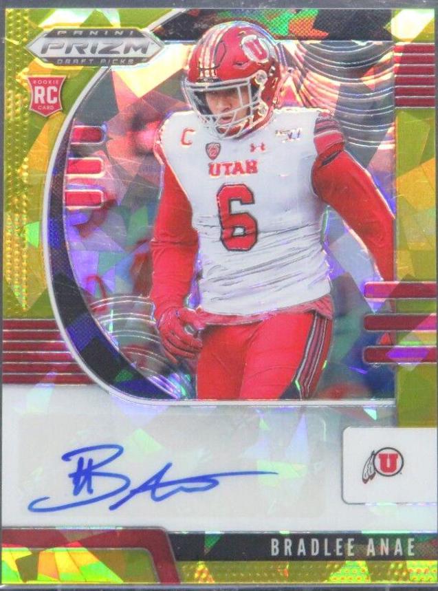 Bradlee Anae [Autograph Gold Ice Prizm] #295