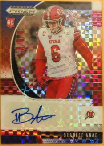 Bradlee Anae [Autograph Red White Blue Prizm] #295