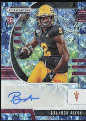 Brandon Aiyuk [Autograph Camo Prizm] #255