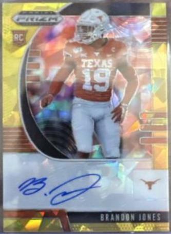 Brandon Jones [Autograph Gold Ice Prizm] #172