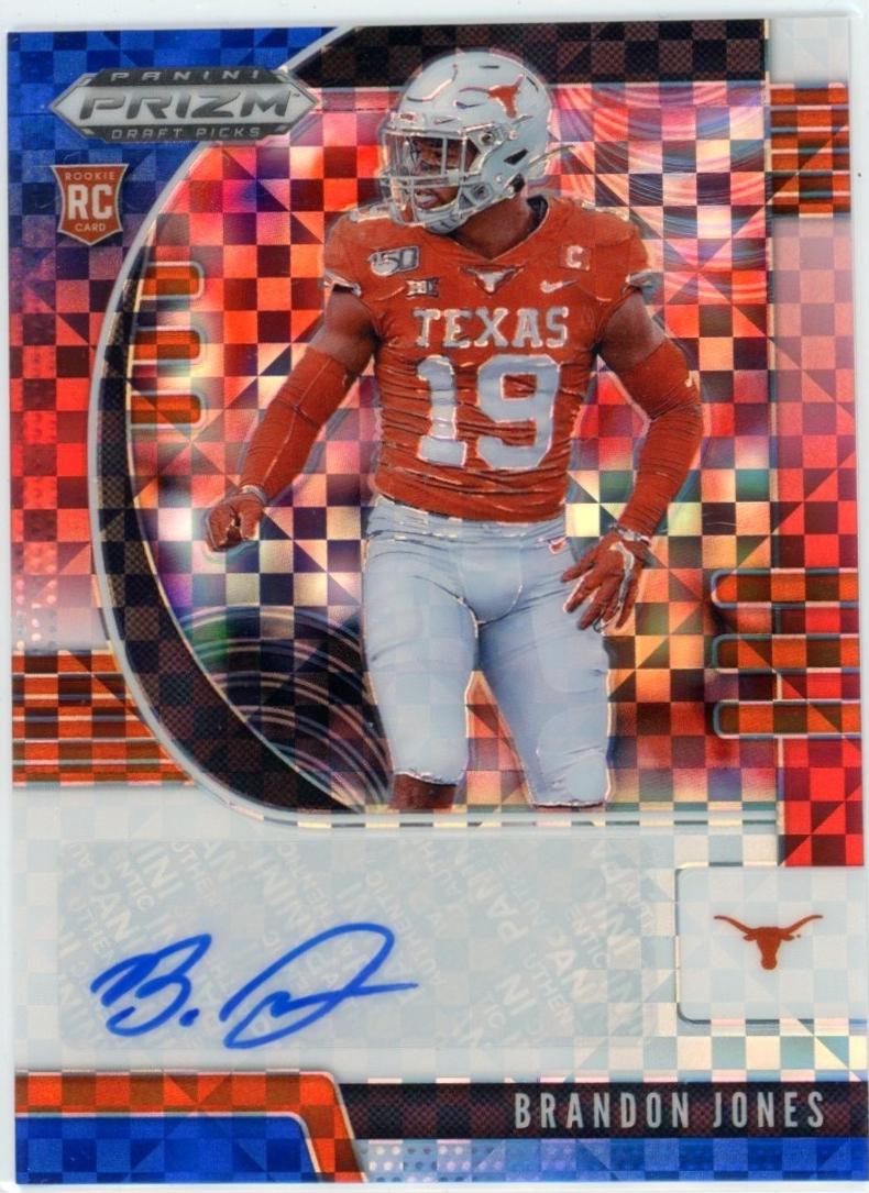 Brandon Jones [Autograph Red White Blue Prizm] #172