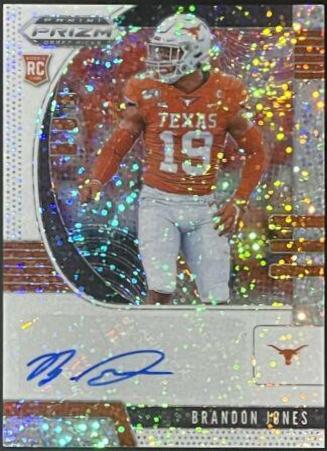 Brandon Jones [Autograph White Sparkle Prizm] #172