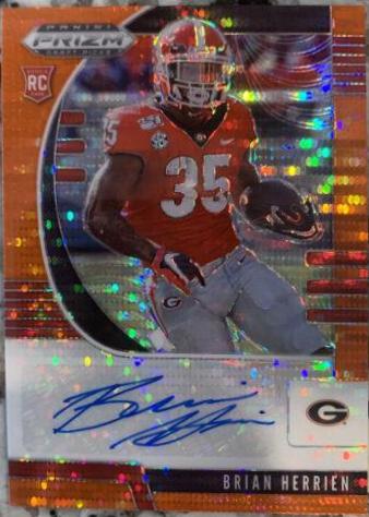 Brian Herrien [Autograph Orange Pulsar Prizm] #134