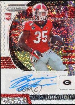 Brian Herrien [Autograph White Sparkle Prizm] #134