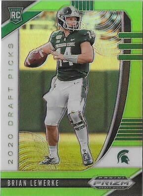Brian Lewerke [Neon Green Prizm] #142