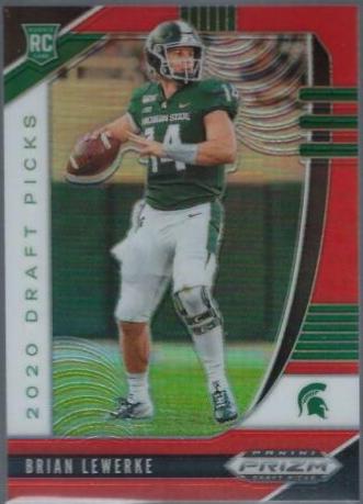 Brian Lewerke [Orange Prizm] #142