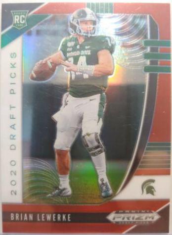 Brian Lewerke [Red Prizm] #142
