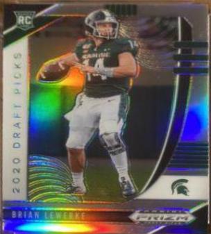 Brian Lewerke [Silver Prizm] #142