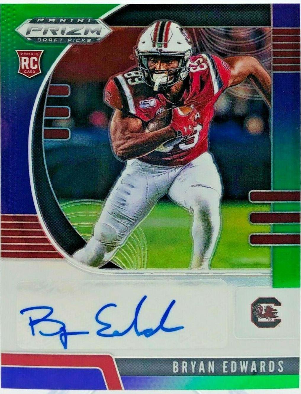 Bryan Edwards [Autograph Purple Green Prizm] #141