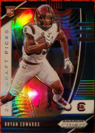 Bryan Edwards [Carolina Blue Prizm] #141