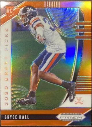 Bryce Hall [Orange Prizm] #170