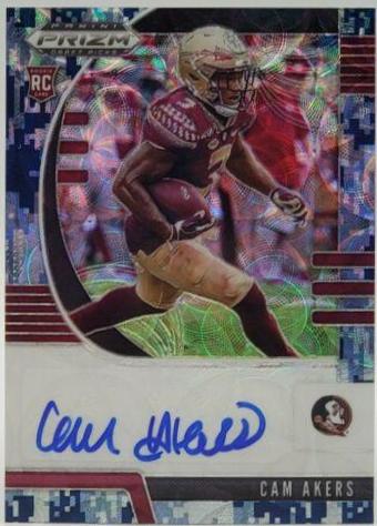 Cam Akers [Autograph Blue Prizm] #121