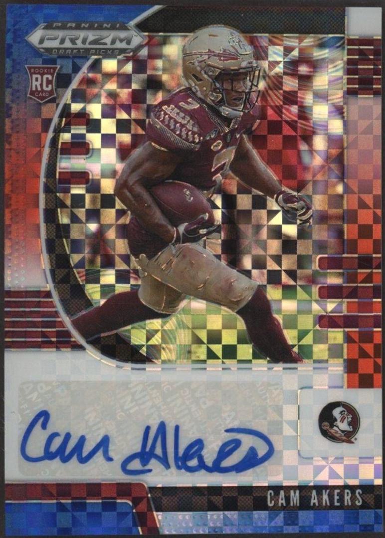 Cam Akers [Autograph Red White Blue Prizm] #121
