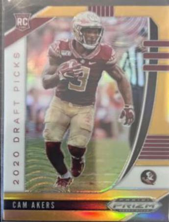 Cam Akers [Neon Orange Prizm] #121