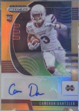 Cameron Dantzler [Autograph Orange Prizm] #188