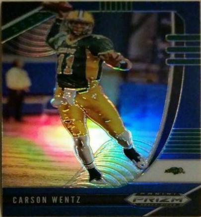 Carson Wentz [Blue Prizm] #13