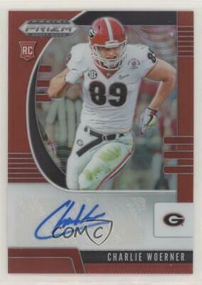 Charlie Woerner [Autograph Red Prizm] #275