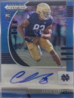 Chase Claypool [Autograph Blue Prizm] #124