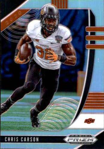 Chris Carson [Silver Prizm] #14
