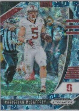 Christian McCaffrey [Blue Prizm] #17