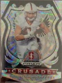 Christian McCaffrey [Blue Wave Prizm] #25
