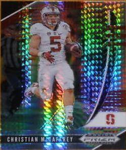 Christian McCaffrey [Hyper Prizm] #17