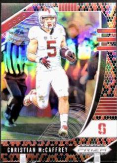 Christian McCaffrey [Snakeskin Prizm] #17