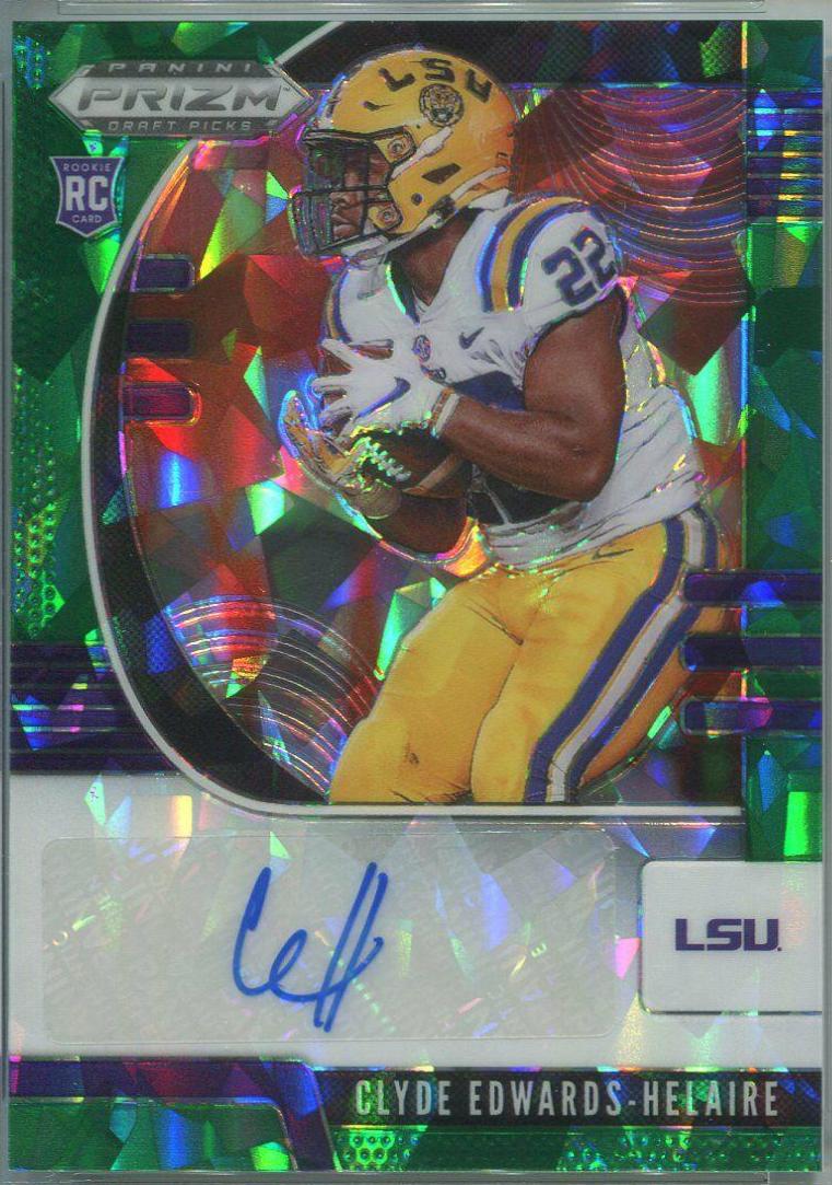 Clyde Edwards Helaire [Autograph Green Ice Prizm] #146