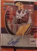Clyde Edwards Helaire [Autograph Orange Pulsar Prizm] #146