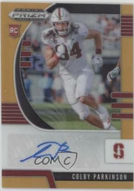Colby Parkinson [Autograph Orange Prizm] #135