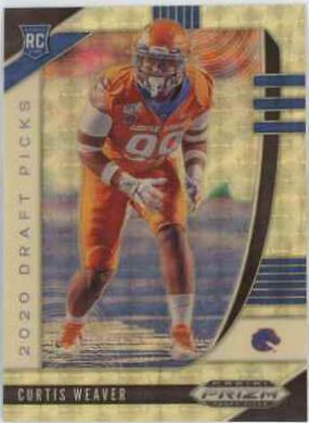 Curtis Weaver [Autograph Gold Vinyl Prizm] #166