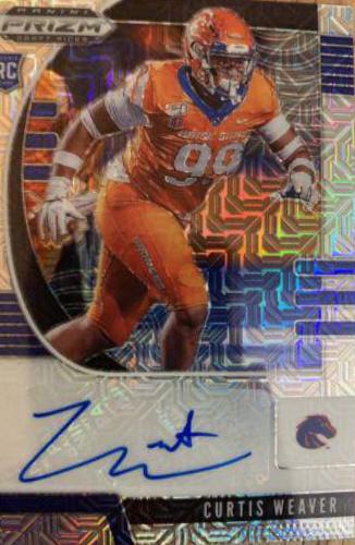 Curtis Weaver [Autograph Mojo Prizm] #166